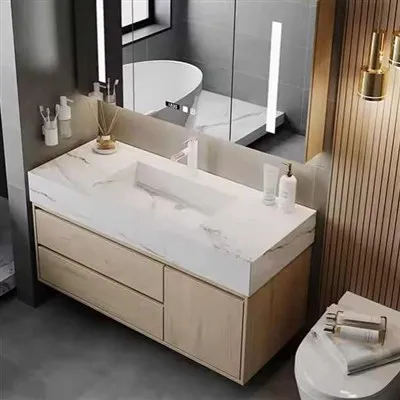 Lavabo de baño con cajones
